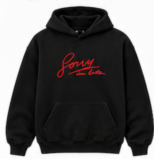 SIL X Barriers Black Hoodie